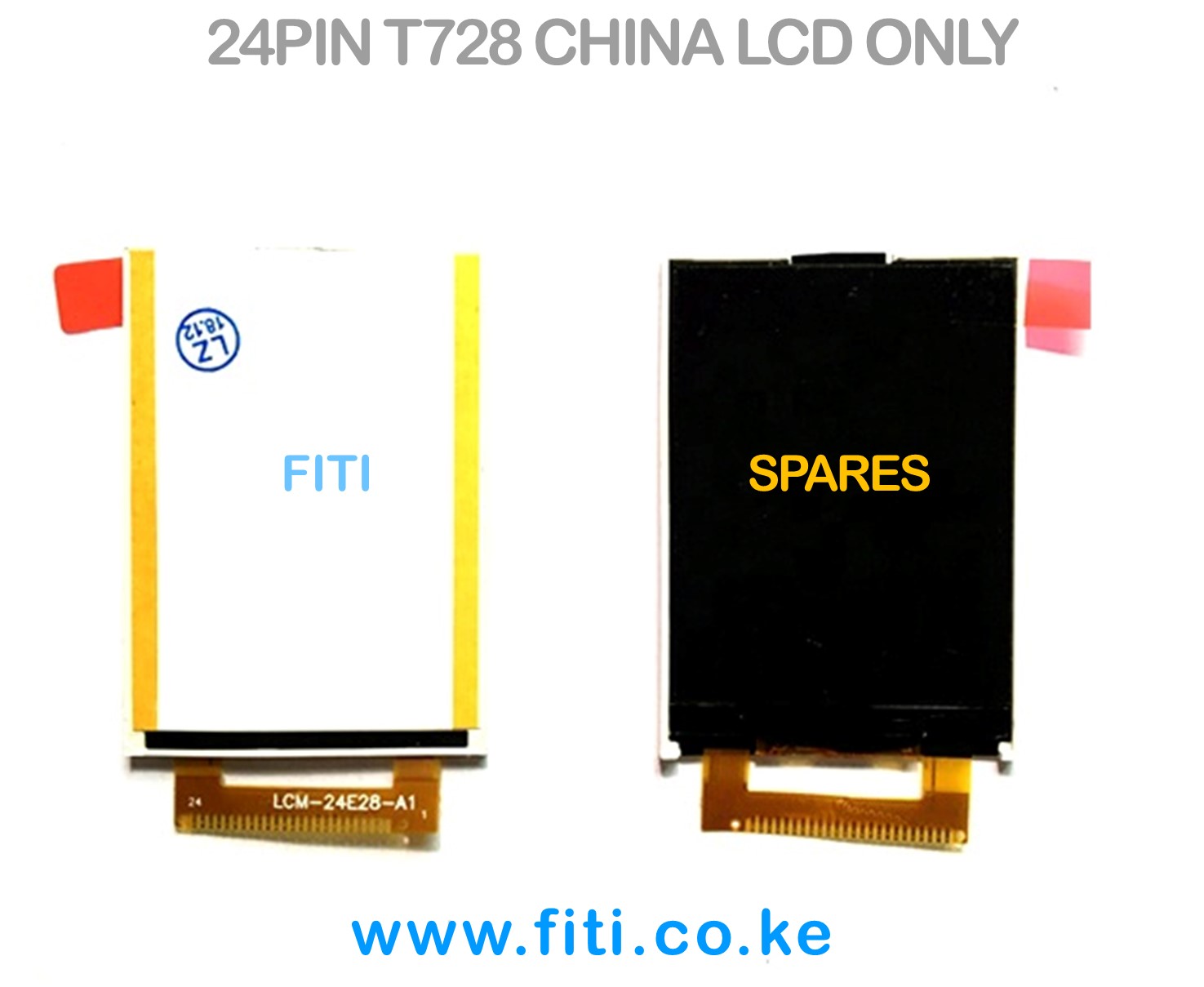 24PIN T728 CHINA LCD ONLY